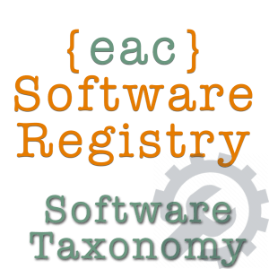 {eac}SoftwareRegistry Software Taxonomy